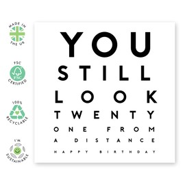 Central 23 - Funny Birthday Card For Friend - Rude Birthday Cards for Mom Dad - 30th 40th 50th - Humorous Card with Stickers