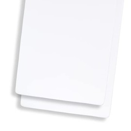 Snuz Pack of 2 SnuzKot Junior Bed Fitted Sheets - Breathable Jersey Cotton Bed Sheets for SnuzKot Cot and Extended Junior Bed - White