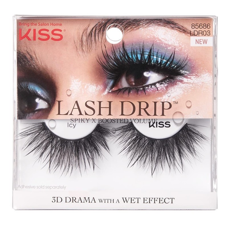 Kiss Lash Drip Icy (Pack of 3)