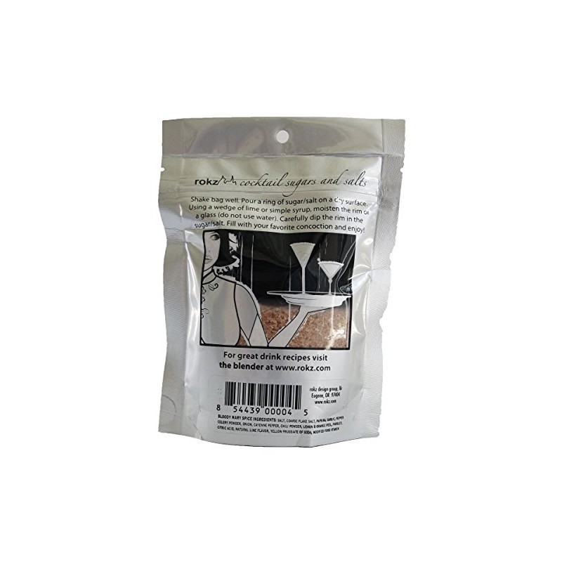 rokz Bloody Mary Cocktail Salt, drink rimmer (3 Pack)