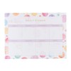 Sass & Belle Paint Splash Weekly Planner Pad