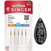 Singer Stretch Ball Point 2045 Sewing Machine Needles, Packet of