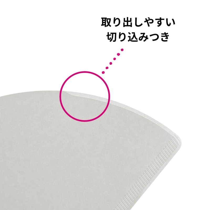 Hario Pegasus Flat Bottom Filters, Size 02, White, 100ct