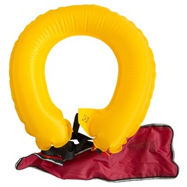 Portable Adults Inflatable Life Jacket Waist Belt with Reflective Tapes and Whistle for Fishing SwimmingManual