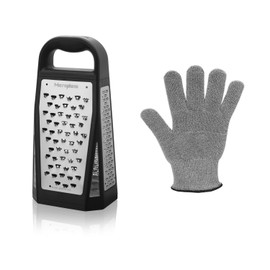 Microplane - Elite Tower Grattugia + Guanto Protettivo