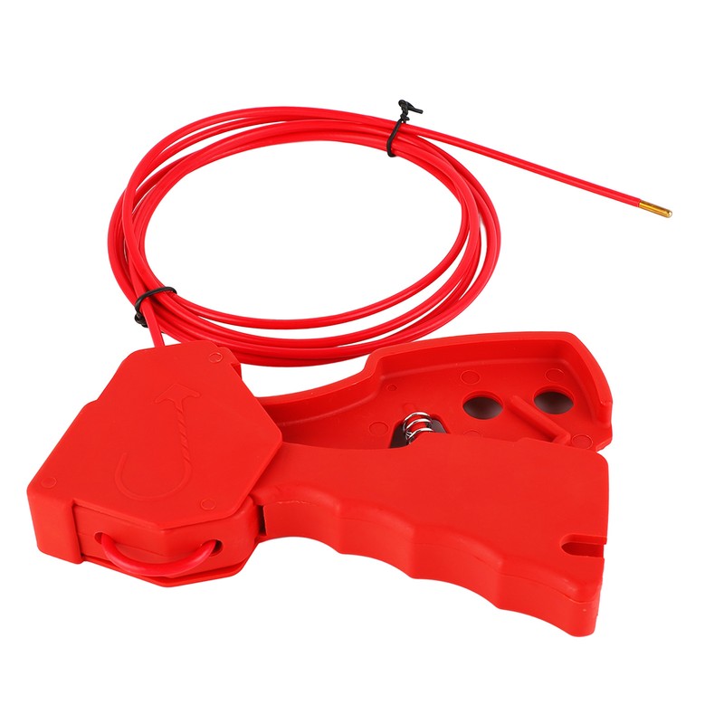 Adjustable Cable Lockout Industrial Valve Shutdown Tagout Stainless Steel Safety
