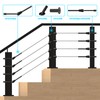 RiaYer Cable Railing Kit Hardware System for Deck Stairs, T316