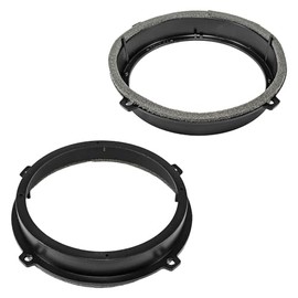 tomzz Audio 2825-004 Speaker Rings Adapter Brackets Compatible with Kia XCeed from 2020 Front Door for 165 mm DIN Speaker