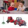 RC Farm Tractor Toy Educational Rechargeable Remote Control Farm Truck