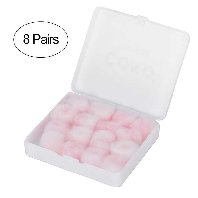 Wax Cotton Ear Plugs, Wax Ear Plugs for Sleep, Ear