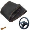 Steering Wheel Cover 4-Piece Car Steering Wheel Cover for Lacing
