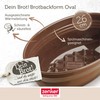 Zenker Your Bread Baking Mould – Enamel, Chestnut Brown, 2000