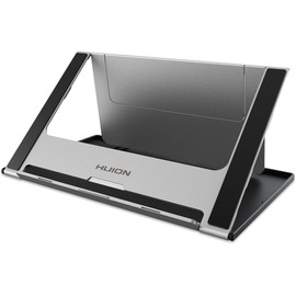 HUION Portable Desk Stand Foldable Stand Adjustable Multi-angle Desktop Holder Universal Graphics Tablet up to Length: 18" Perfect for Kamvas 16, Kamvas Pro 16