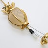 Hanging Lantern (Hanging Lantern) Dedicated Cord (2 Bulbs Included)