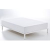 Bajera ajustable color blanco - Cama de 90 (alto 28