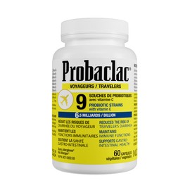 Probaclac- Viajeros Los probióticos reducen el riesgo de diarrea del viajero, mantienen las funciones inmunitarias y ayudan a su                      
