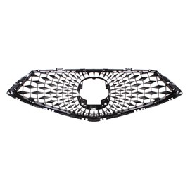 Front Grille Compatible with 2022-2024 Acura MDX Base/Technology, ABS Replacement Bumper Grill for AC1200135 71121-TYA-A00
