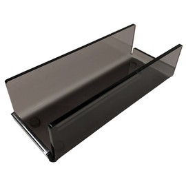 Senko Salina 54799 Bottle Stand, Storage for Toiletries, Approx. 8.9 x 3.4 x 2.5 inches (22.5 x 8.7 x 6.3 cm), Brown, Modern Plants Pattern