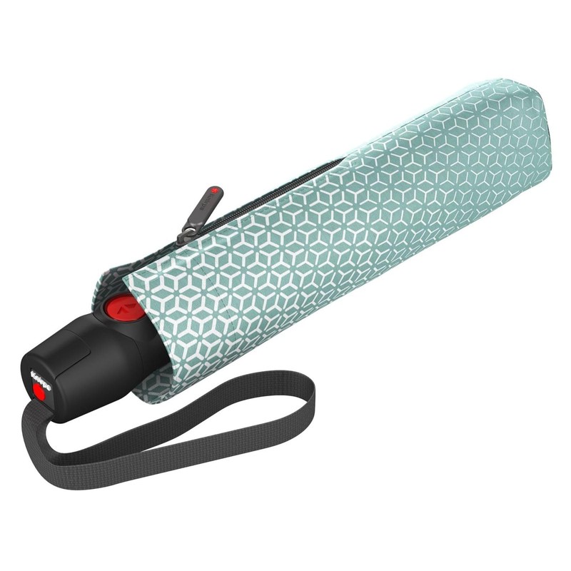 Knirps T.200 Duomatic Pocket Umbrella 28 cm, Focus Aloe