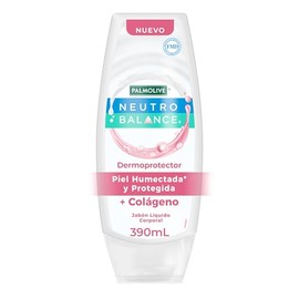 Palmolive Neutro Balance Jabón Líquido Corporal Dermoprotector con Colageno 390mL