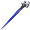 MAHIONG 2 PCS Reversible Jaw Adjustable Construction Spud Wrench Set,