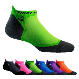 Thirty48 - Calcetines deportivos ultraligeros para correr para hombres y mujeres, con puntera sin costuras, absorbe la humedad, acolchado acolchado