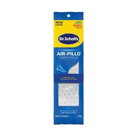 Dr. Scholl's Air-Pillo Insoles Men's Sizes 7-13 Women's Sizes 5-10 1 PR