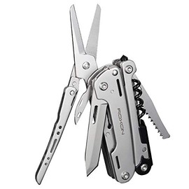 Roxon S801S Strom Multitool Pliers-Outdoor Multi Tool, Multitool with Extra Bits Group and Black Case. Pocket Multi Tool for Camping, and Hiking