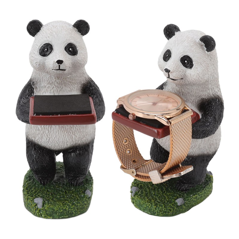 Resin Watch Stand Handmade Figurine Model Decorative Watch Display Stand