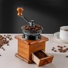Coffee Mill Grinder - Manual Coffee Grinder with Adjustable Gear