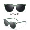 Myiaur Women's Polarized Sunglasses with Mirrored Lens & UV400 Protection