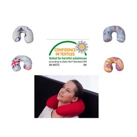 Natalia Spzoo Travel Pillow Neck Pillow - Ideal for Travel and Relaxation, Ergonomic Design, Washable C901