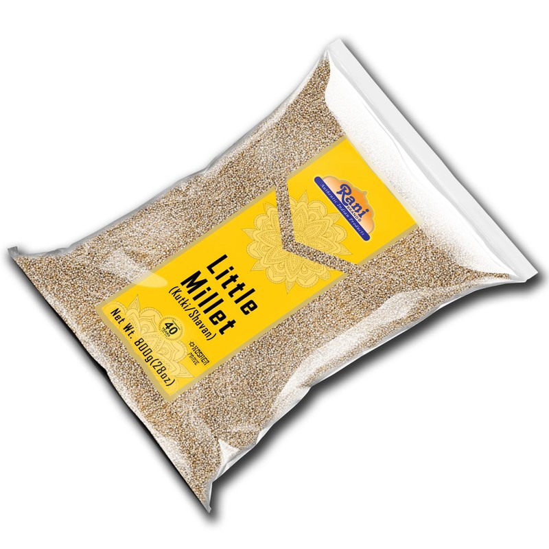 Rani Little Millet (Panicum Sumatrense) Whole Ancient Grain Seeds 28oz