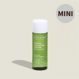 Mary&May [Mary&May]*mini* Vegan CICA Tea Tree AHA PHA Blemish Toner 30ml