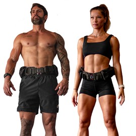 Weighted Training Belt (10-15 lb) – Ergonomic, Breathable & Adjustable – Perfect for Strength Training, Running & Fitness – Durable with Steel Weights (15 pounds, Medium)