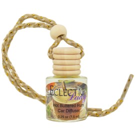 Hot Buttered Rum Scented Car Diffuser By Eclectic Lady, 7.5 ml, Air Freshener, Aromatherapy Diffuser, Premium Grade Fragrance Oil