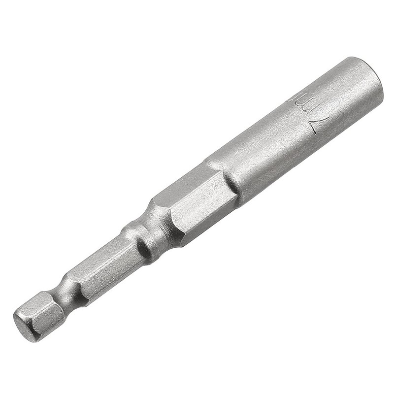 Sourcingmap 1/4" Quick-Change Hex Shank 7mm Nut Setter Driver Drill
