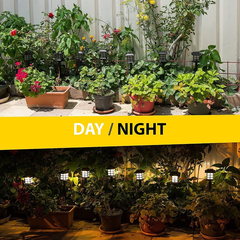 ZONETECH Outdoor Solar Powered Light – LED Twenty-Four Pack Bright