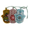 ClipGrip Hamsa Wall Decor | Evil Eye Charm Protection Amulet