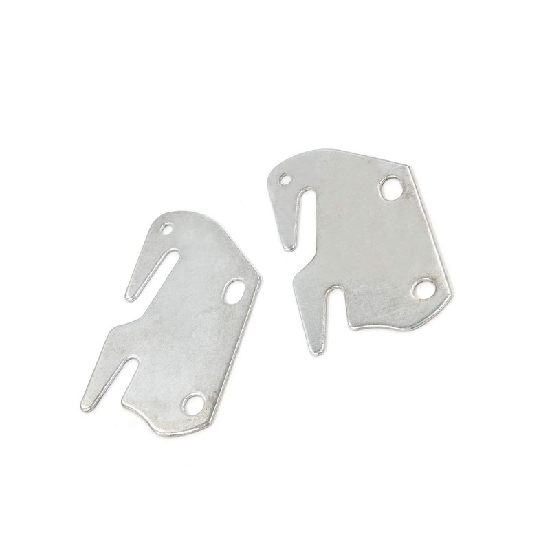ZYAMY 4pcs Universal Wood Bed Rail Hook Plates, Bed Frame
