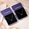 Turandoss Initial Necklaces for Women Girls, Dainty 14K Gold Plated