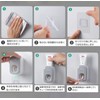 Beauty PLAYER Automatic Toothpaste Dispenser, Wall Mounted, ABS, Toothpaste Holder,