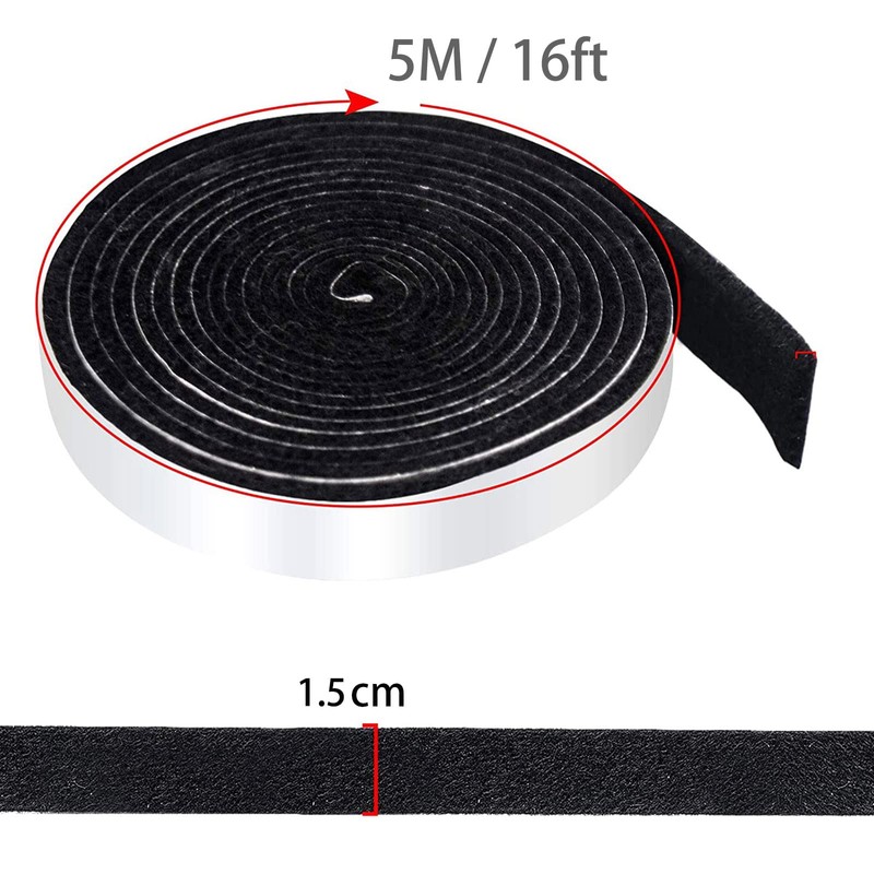 Bay Breeze High Temp BBQ 5m*1.5cm Gasket Smoker Seal Self