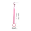 [PATIKIL] Retractable Coil Spring Key Chain Anti-lost Keychain Holder Lanyard