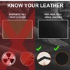 Genuine Leather Knife Roll, Knife Bags for Chefs Professional, Small