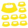 FUNOMOCYA 10pcs Bull Nose Clip Calf Weaner Tool Plastic Calf