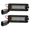 Zerodeko 2Pcs LED License Plate Light Replacement Ultra Bright Car