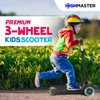 Highmaster 3-Wheel Toddler Scooter for Boys – Light-Up Wheels, Safe
