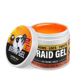 Apooliy Strong Hold Hair Wax, Non-Greasy Styling Wax for All Hair Types, Edge Control Wax, No Flaking, Long Lasting Braid Gel, Easy to Use, Smoother,120ml