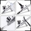 Sieral 8 Pcs Airbrush Spray Gun Cleaning Kit Double Sided